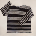 2021 Autum Manufacturer wholesale 100%cotton popular Men's striped long sleeve T shirt